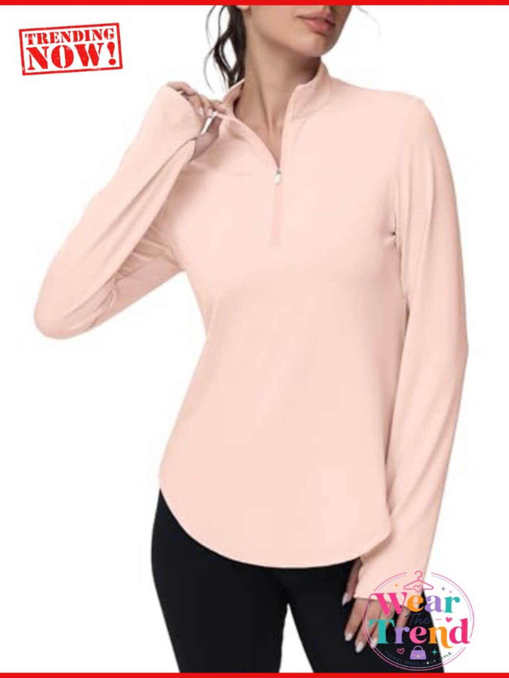 Women's Golf Polo Long Sleeve V Neck UPF 50+ Quick Dry Lightweight Athletic